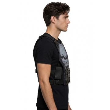 Punisher Tactical Leather Vest Frank Castle Spider-Man 4 Cosplay