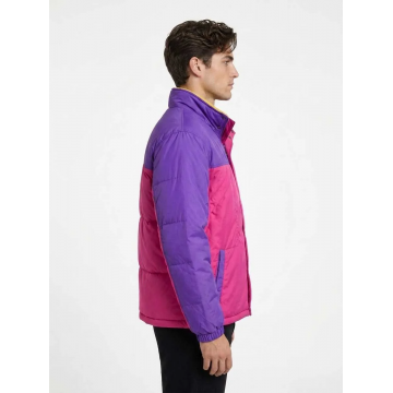 90s Retro Colorblock Windbreaker Vintage Y2K Festival Jacket