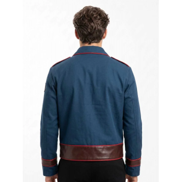 Babylon 5 Earth Alliance Jacket Captain Sheridan Wool Leather