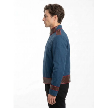 Babylon 5 Earth Alliance Jacket Captain Sheridan Wool Leather