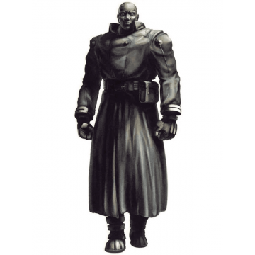 Tyrant Trench Coat Resident Evil 2 Black Leather Cosplay