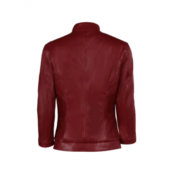 Resident Evil Infinite Darkness Claire Redfield Real Leather Biker Jacket Resident Evil Infinite Darkness Claire Redfield Real Leather Biker Jacket
