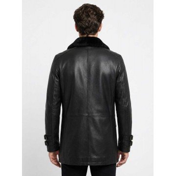 Leon S. Kennedy RE9 Requiem Black Leather Cosplay Jacket