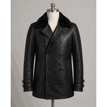 Leon S. Kennedy RE9 Requiem Black Faux Leather Cosplay Jacket