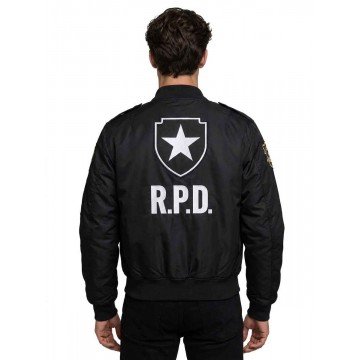 Leon S. Kennedy Resident Evil 2 Remake Grey Cotton Jacket