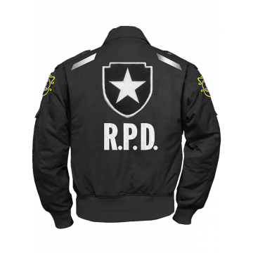Leon S. Kennedy Resident Evil 2 Remake Grey Cotton Jacket