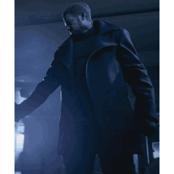Chris Redfield Resident Evil Village Black Wool Coat