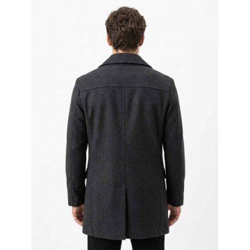 Chris Redfield Resident Evil Village Black Wool Coat