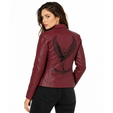 Claire Redfield Resident Evil 2 Red Leather Jacket