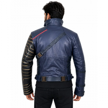 Bucky Barnes Thunderbolts Faux Leather Jacket