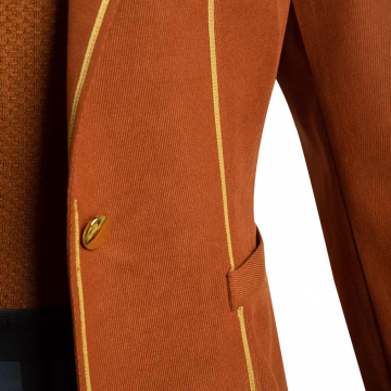 Resident Evil 4 Ashley Graham Brown Blazer Jacket
