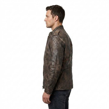 William Levy Resident Evil Final Chapter Brown Leather Jacket
