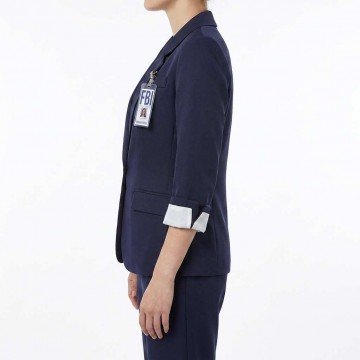 Grace Ashcroft Resident Evil Requiem 2026 Navy Blazer