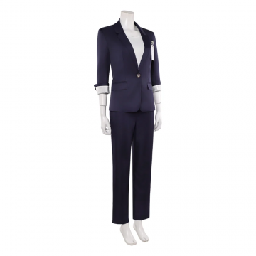Grace Ashcroft Resident Evil Requiem 2026 Navy Blazer