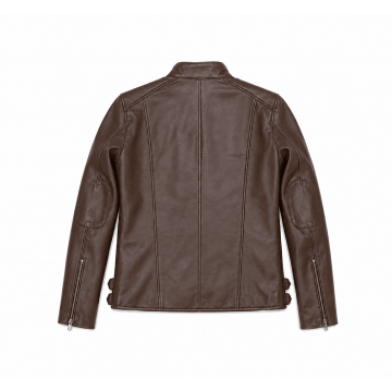 Resident Evil Grace Ashcroft Brown Leather Jacket Resident Evil Grace Ashcroft Brown Leather Jacket