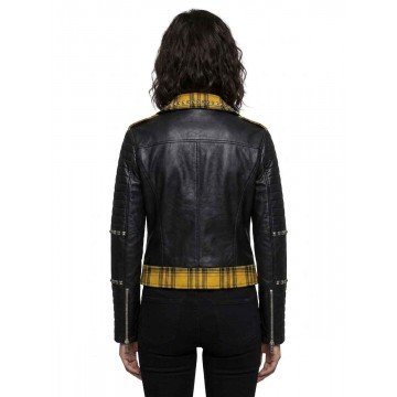 Frankie Stein Monster High 2 Black Studded Leather Jacket