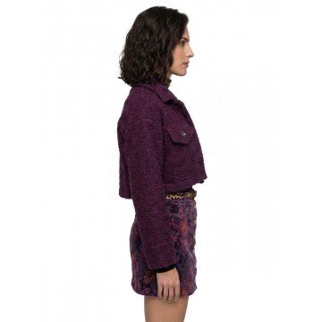 Clawdeen Wolf Monster High 2 Purple Wool Jacket Clawdeen Wolf Monster High 2 Purple Wool Jacket