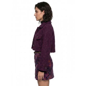 Clawdeen Wolf Monster High 2 Purple Wool Jacket Clawdeen Wolf Monster High 2 Purple Wool Jacket