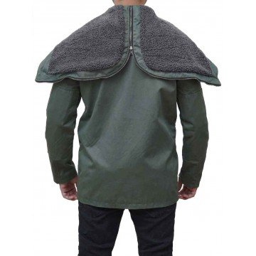Jacob Turner The Noel Diary Green Hooded Jacket