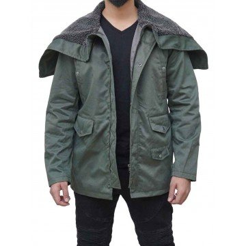 Jacob Turner The Noel Diary Green Hooded Jacket