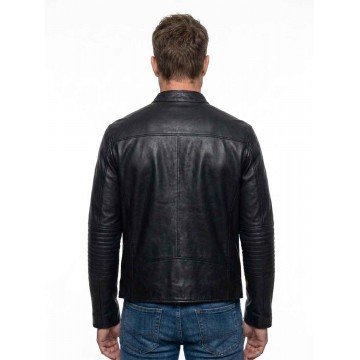 Colter Shaw Tracker 2024 Black Leather Jacket