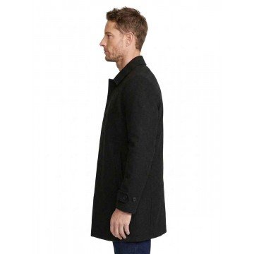 Colter Shaw Tracker S03 Black Wool Coat