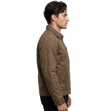 Justin Hartley The Hunt Brown Trucker Jacket
