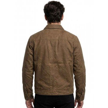 Justin Hartley The Hunt Brown Trucker Jacket