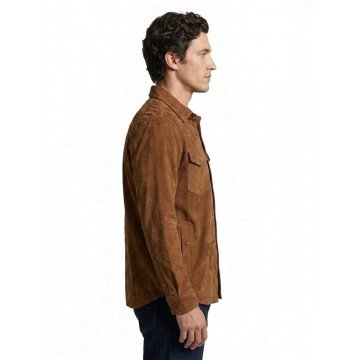 Colter Shaw Tracker S03 Brown Suede Jacket