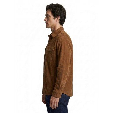 Colter Shaw Tracker S03 Brown Suede Jacket
