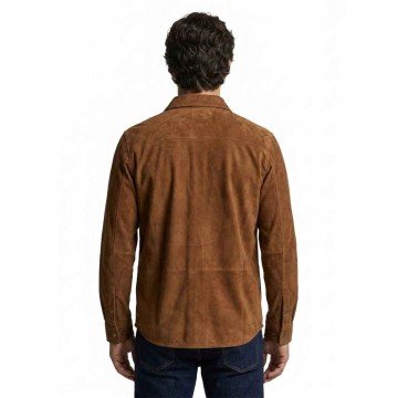 Colter Shaw Tracker S03 Brown Suede Jacket