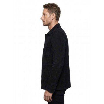 Colter Shaw Tracker Black Suede Jacket