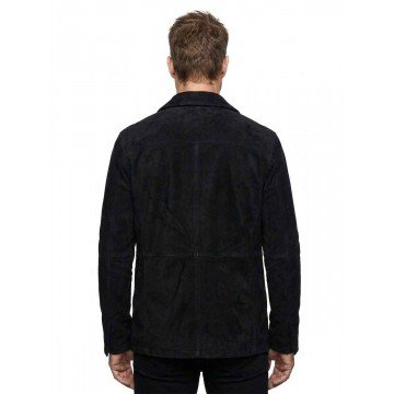 Colter Shaw Tracker Black Suede Jacket