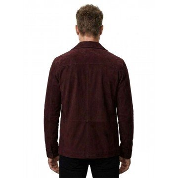 Colter Shaw Tracker S03 Maroon Wool Jacket