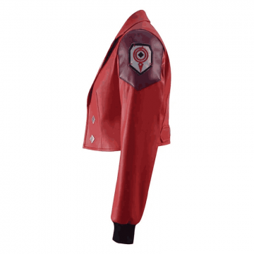 Women's Arcane Vi Style Leather Cosplay Jacket