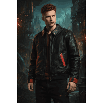 Arcane Vi Style League of Legends Leather Cosplay Jacket