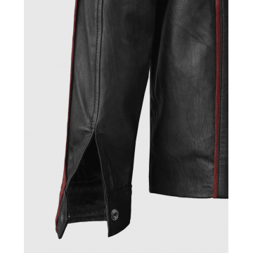 Women's Mass Effect N7 Style Leather Jacket