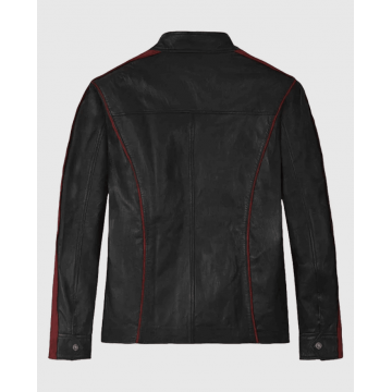 Women's Mass Effect N7 Style Leather Jacket