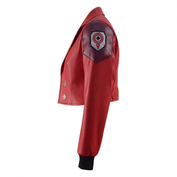 Women's Arcane Vi Style Leather Cosplay Jacket