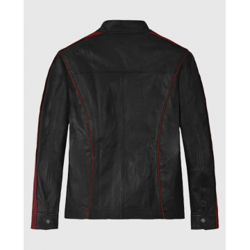 Women's Mass Effect N7 Style Leather Jacket
