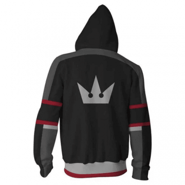 Kingdom Hearts Sora Style Black Hoodie