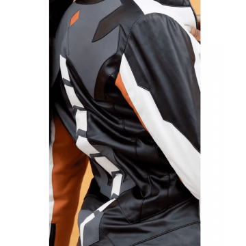 Mercy Valkyrie White Real Leather Jacket