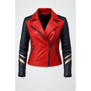 Women's Warrior Red Leather...