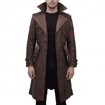 Men's Brown Vintage Leather...