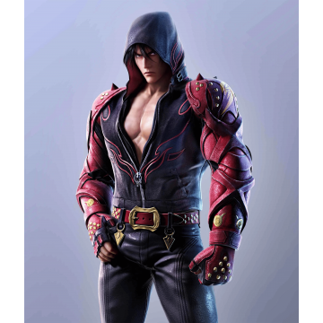 Tekken 7 Jin Kazama Black Leather Jacket