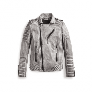 Smoke Grey Distressed Men's...