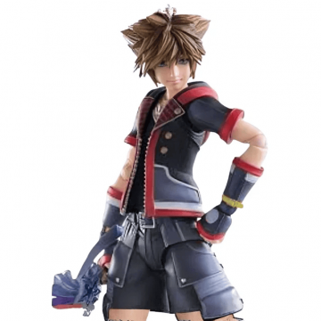 Kingdom Hearts III Sora Black and Red Leather Jacket