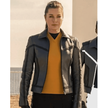 Star Trek Strange New Worlds Grey Leather Jacket