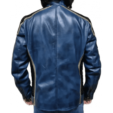 The Rise of Cobra GI Joe Blue Leather Jacket