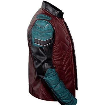 Men's Robin Multicolor Slim Fit Leather Jacket
